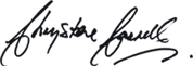 Chrystene Carrol Signature